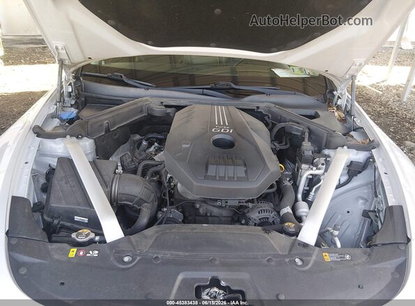 KNAE25LA0J6017023 2018 KIA STINGER Silver Հետևի տեսք