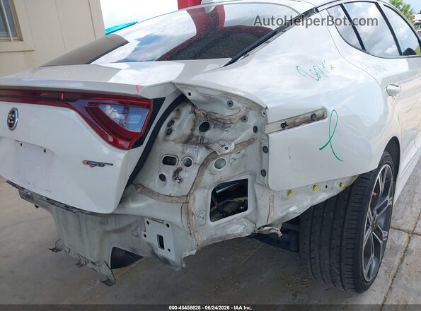KNAE35LC0K6045971 2019 KIA STINGER White 