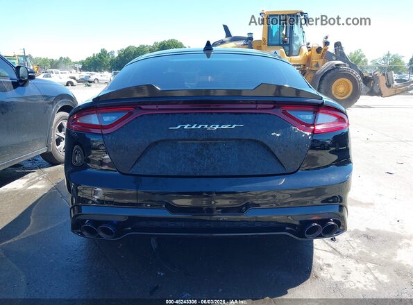 KNAE35LC2L6081887 2020 KIA STINGER Black 