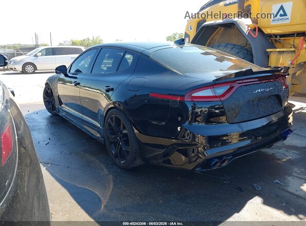 KNAE35LC2L6081887 2020 KIA STINGER Black Rear left