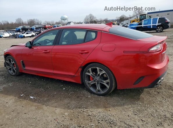 KNAE35LC3J6028998 2018 KIA STINGER Red 