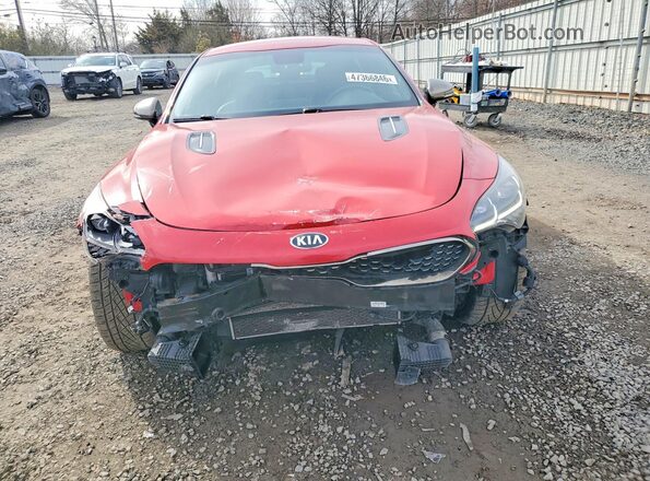 KNAE35LC3J6028998 2018 KIA STINGER Red 
