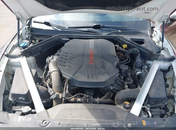 KNAE35LC3J6030802 2018 KIA STINGER Purple Rear view