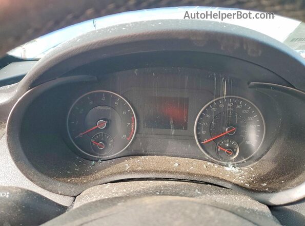 KNAE35LC4J6011885 2018 KIA STINGER Blue ხელსაწყოთა პანელის ხედი
