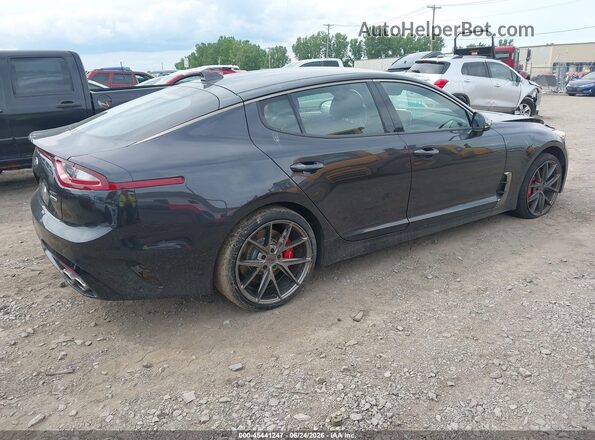 KNAE35LC6K6057817 2019 KIA STINGER Gray Rear right