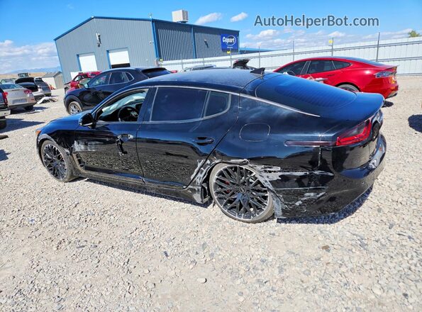 KNAE35LC6L6074876 2020 KIA STINGER Black Задня ліва чверть