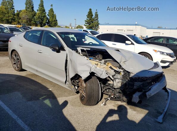 KNAE35LC6M6096720 2021 KIA STINGER Gray 