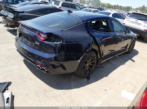KNAE35LC7L6085336 2020 KIA STINGER Blue Հետևի աջ