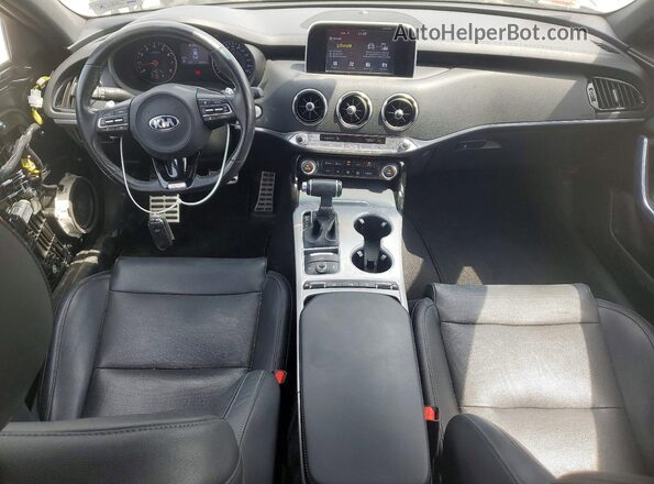 KNAE35LC8J6026938 2018 KIA STINGER Gray 