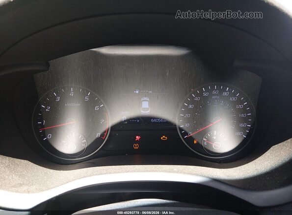 KNAE35LC8L6080761 2020 KIA STINGER Gray Հետևի նստատեղերի տեսք