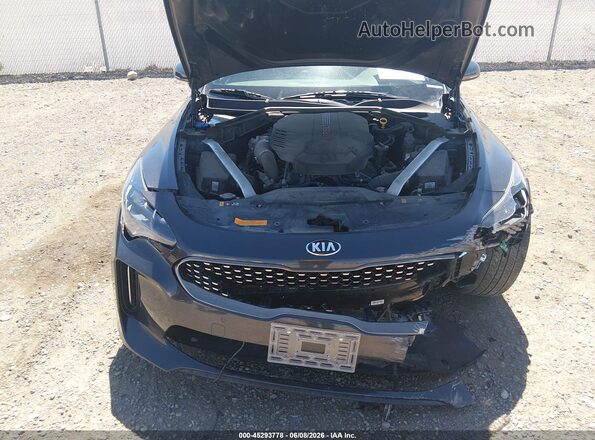 KNAE35LC8L6080761 2020 KIA STINGER Gray Հետևի տեսք