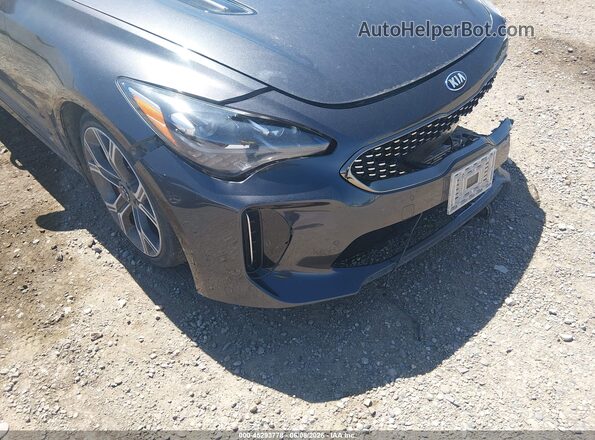 KNAE35LC8L6080761 2020 KIA STINGER Gray Դիմացի տեսք