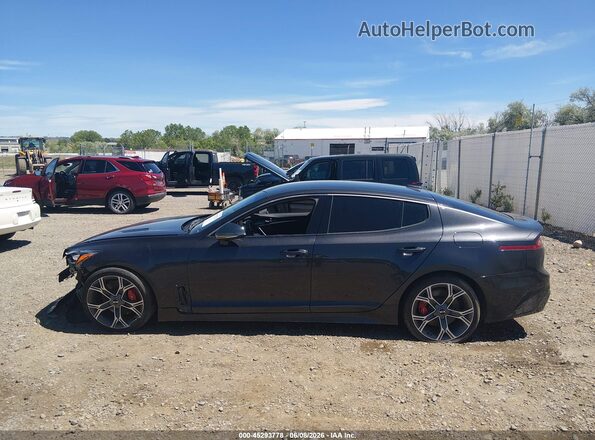 KNAE35LC8L6080761 2020 KIA STINGER Gray Սալոնի հետևի տեսք