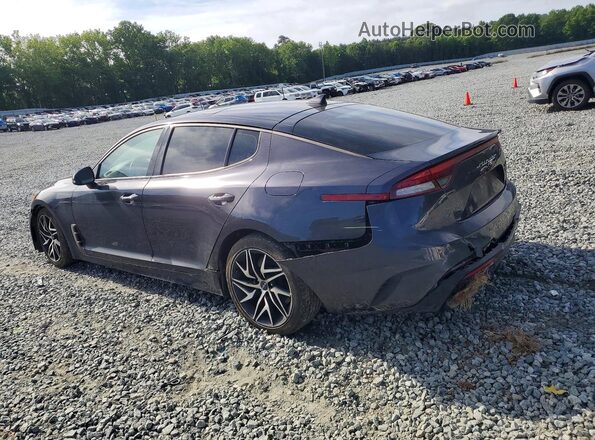 KNAE35LD1N6100912 2022 KIA STINGER Gray Հետևի ձախ