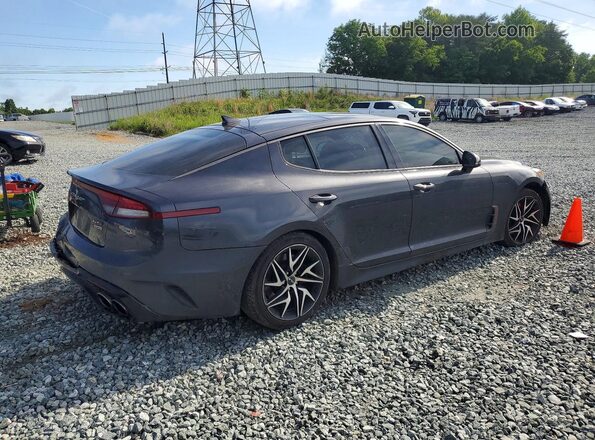 KNAE35LD1N6100912 2022 KIA STINGER Gray Հետևի աջ