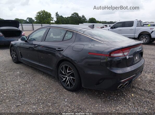 KNAE35LD1N6103891 2022 KIA STINGER Gray Задня ліва чверть