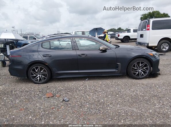 KNAE35LD1N6103891 2022 KIA STINGER Gray Вид задньої частини салону