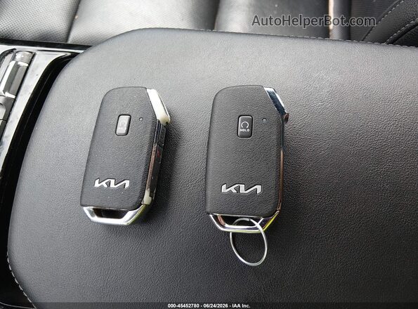 KNAE35LD1N6103891 2022 KIA STINGER Gray Вид панелі приладів