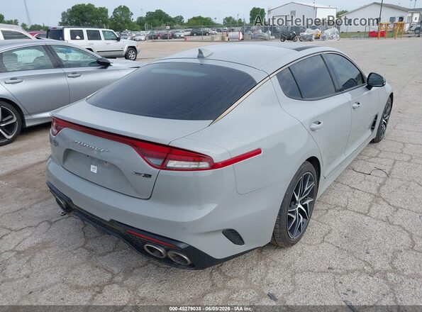 KNAE35LD1N6106547 2022 KIA STINGER Gray Rear right