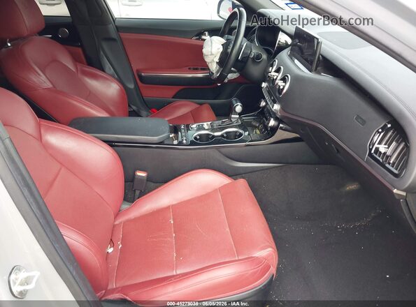 KNAE35LD1N6106547 2022 KIA STINGER Gray Front interior view