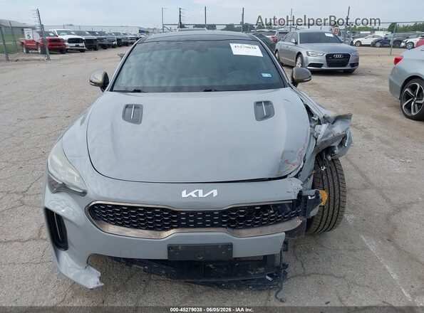 KNAE35LD1N6106547 2022 KIA STINGER Gray Instrument cluster view