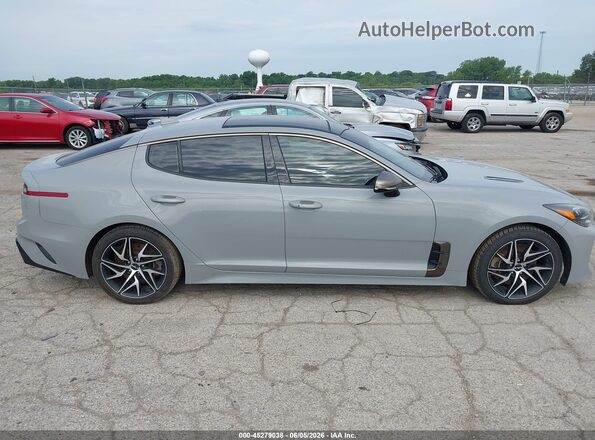 KNAE35LD1N6106547 2022 KIA STINGER Gray Rear interior view