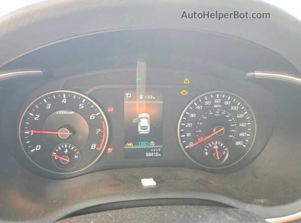 KNAE35LD4N6113458 2022 KIA STINGER Blue Սարքավորումների վահանակի տեսք