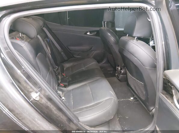 KNAE35LD5N6101030 2022 KIA STINGER Black Vista de la etiqueta del VIN