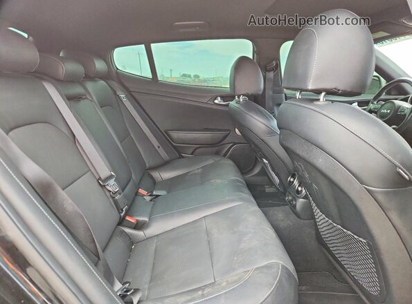 KNAE35LD6P6128403 2023 KIA STINGER Черный Вид задних сидений