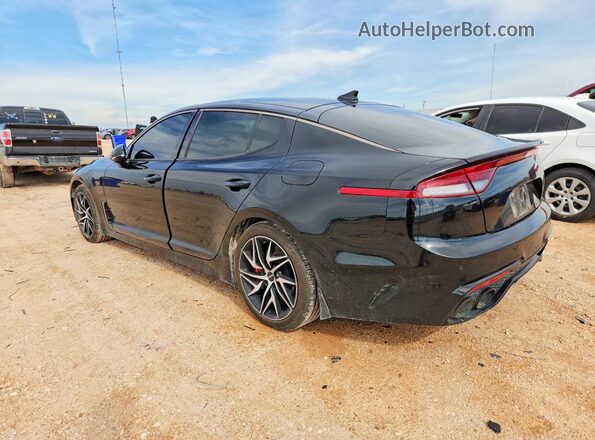 KNAE35LD6P6128403 2023 KIA STINGER Черный Задняя левая четверть