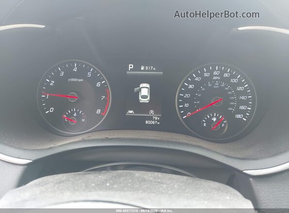 KNAE35LD6P6132113 2023 KIA STINGER Gray Հետևի նստատեղերի տեսք