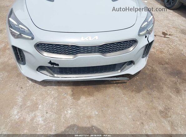 KNAE35LD6P6132113 2023 KIA STINGER Gray Դիմացի տեսք