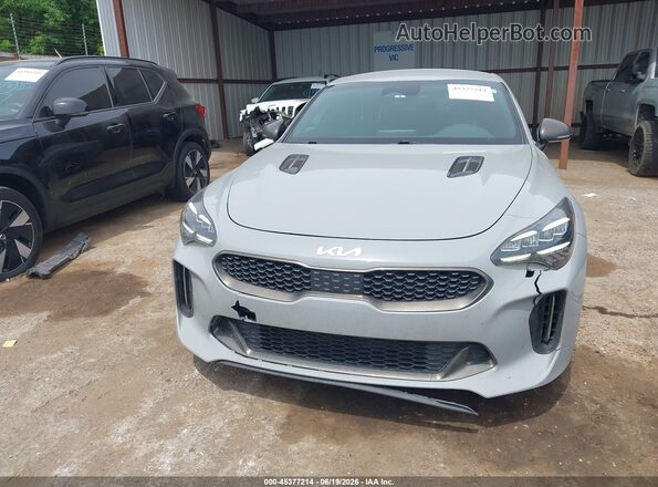 KNAE35LD6P6132113 2023 KIA STINGER Gray Սալոնի հետևի տեսք