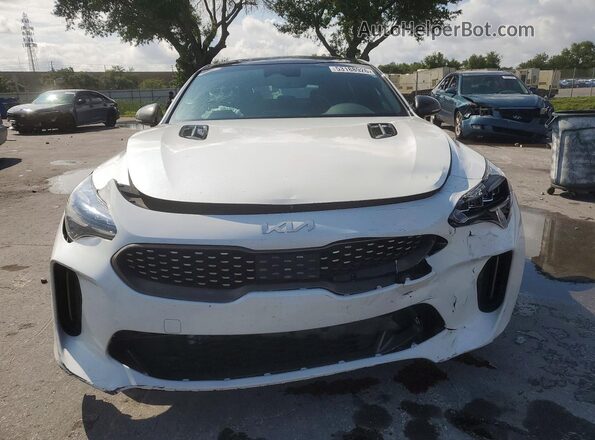 KNAE35LD8P6132680 2023 KIA STINGER White 