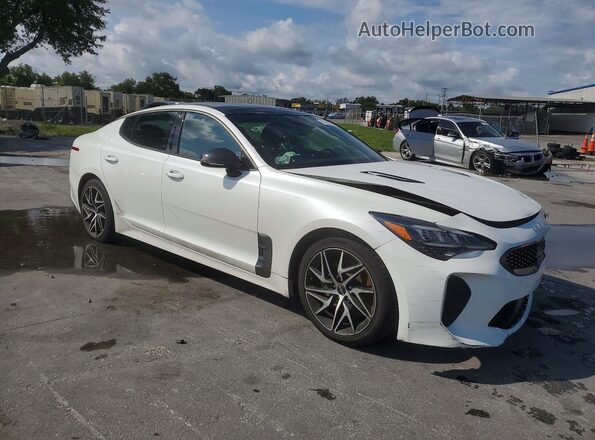 KNAE35LD8P6132680 2023 KIA STINGER White 