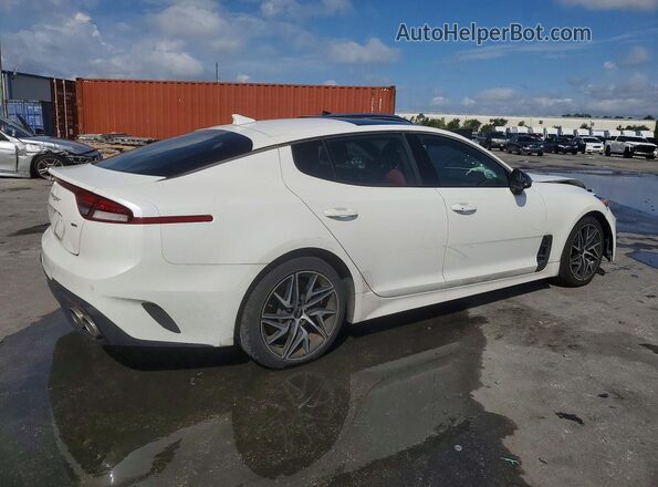 KNAE35LD8P6132680 2023 KIA STINGER White 