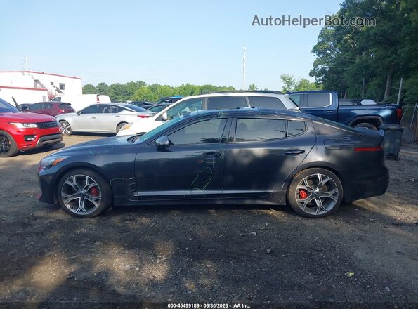 KNAE45LC1M6090241 2021 KIA STINGER Черный Панорамный вид салона 360°