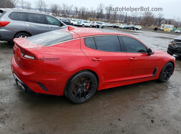 KNAE45LC2N6100471 2022 KIA STINGER Red 