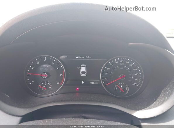 KNAE45LC3J6036788 2018 KIA STINGER White Vista de los asientos traseros