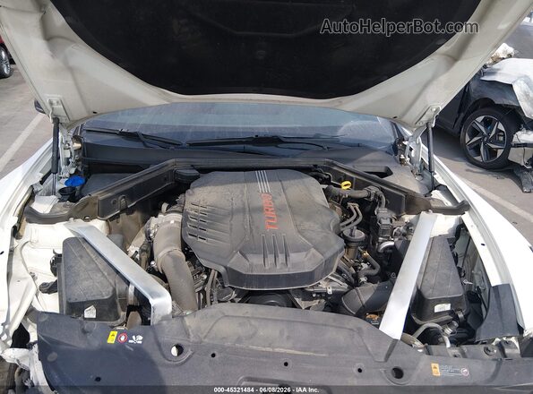 KNAE45LC4L6079720 2020 KIA STINGER White Vista trasera