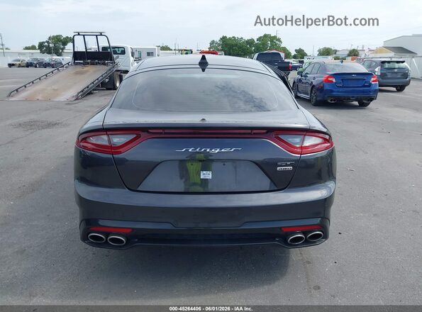 KNAE45LC4M6088452 2021 KIA STINGER Gray 