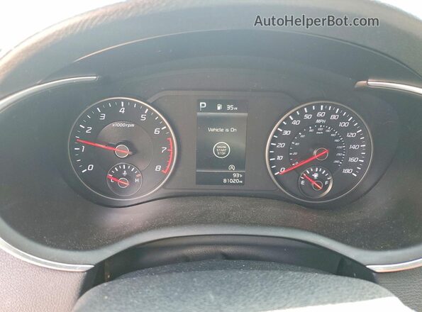 KNAE45LC4N6119863 2022 KIA STINGER Silver Սարքավորումների վահանակի տեսք