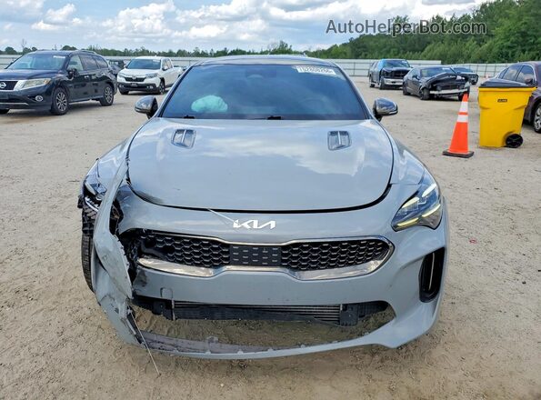 KNAE45LC4N6119863 2022 KIA STINGER Silver Դիմացի տեսք