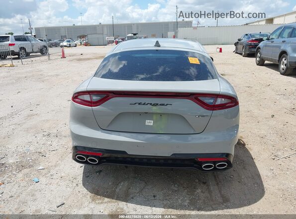 KNAE45LC5K6059927 2019 KIA STINGER Gray 