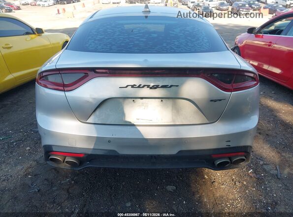 KNAE45LC8J6017959 2018 KIA STINGER Silver 
