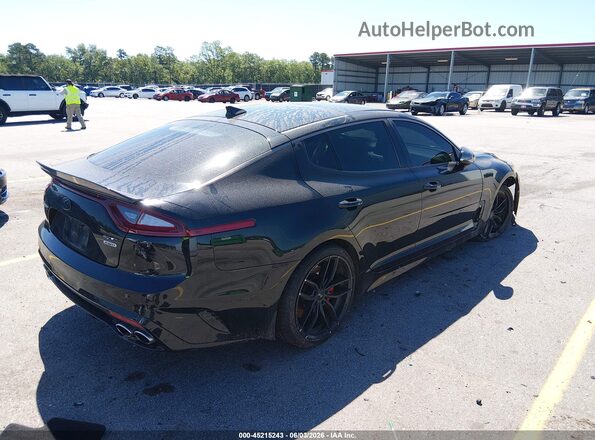 KNAE55LC0J6015698 2018 KIA STINGER Black Rear right