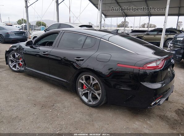 KNAE55LC1K6059906 2019 KIA STINGER Black Задня ліва чверть