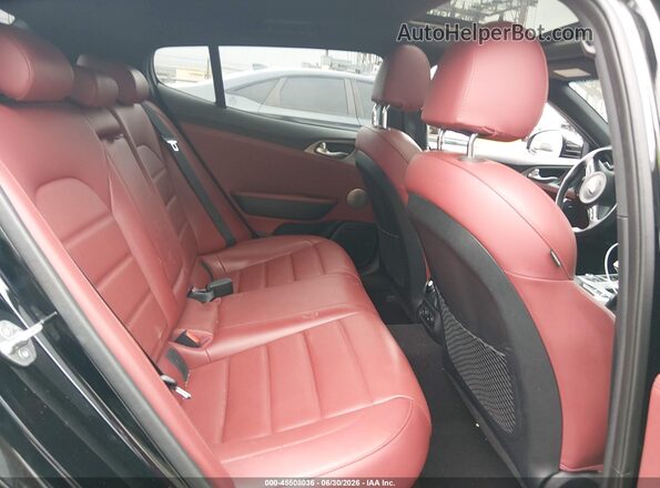 KNAE55LC1K6059906 2019 KIA STINGER Black Вид наклейки з VIN-кодом