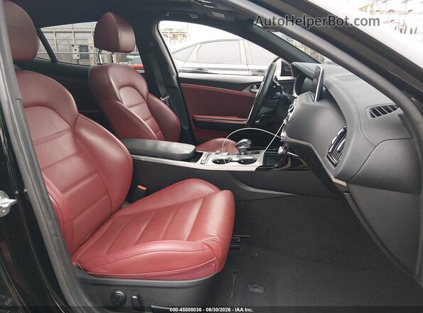 KNAE55LC1K6059906 2019 KIA STINGER Black Вид салону спереду