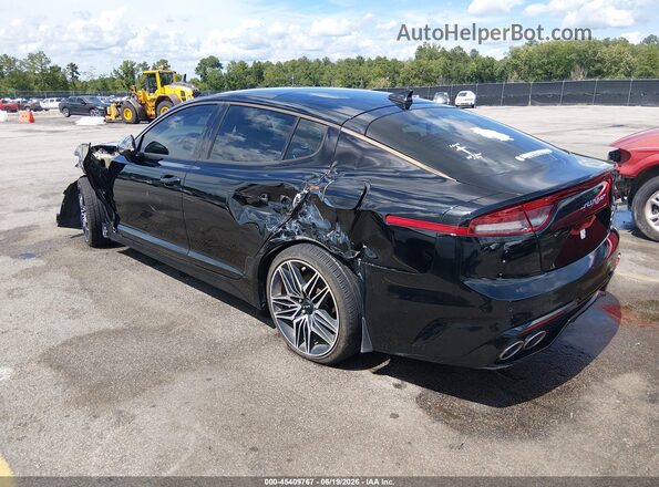 KNAE55LC1N6101706 2022 KIA STINGER Black უკანა მარცხენა